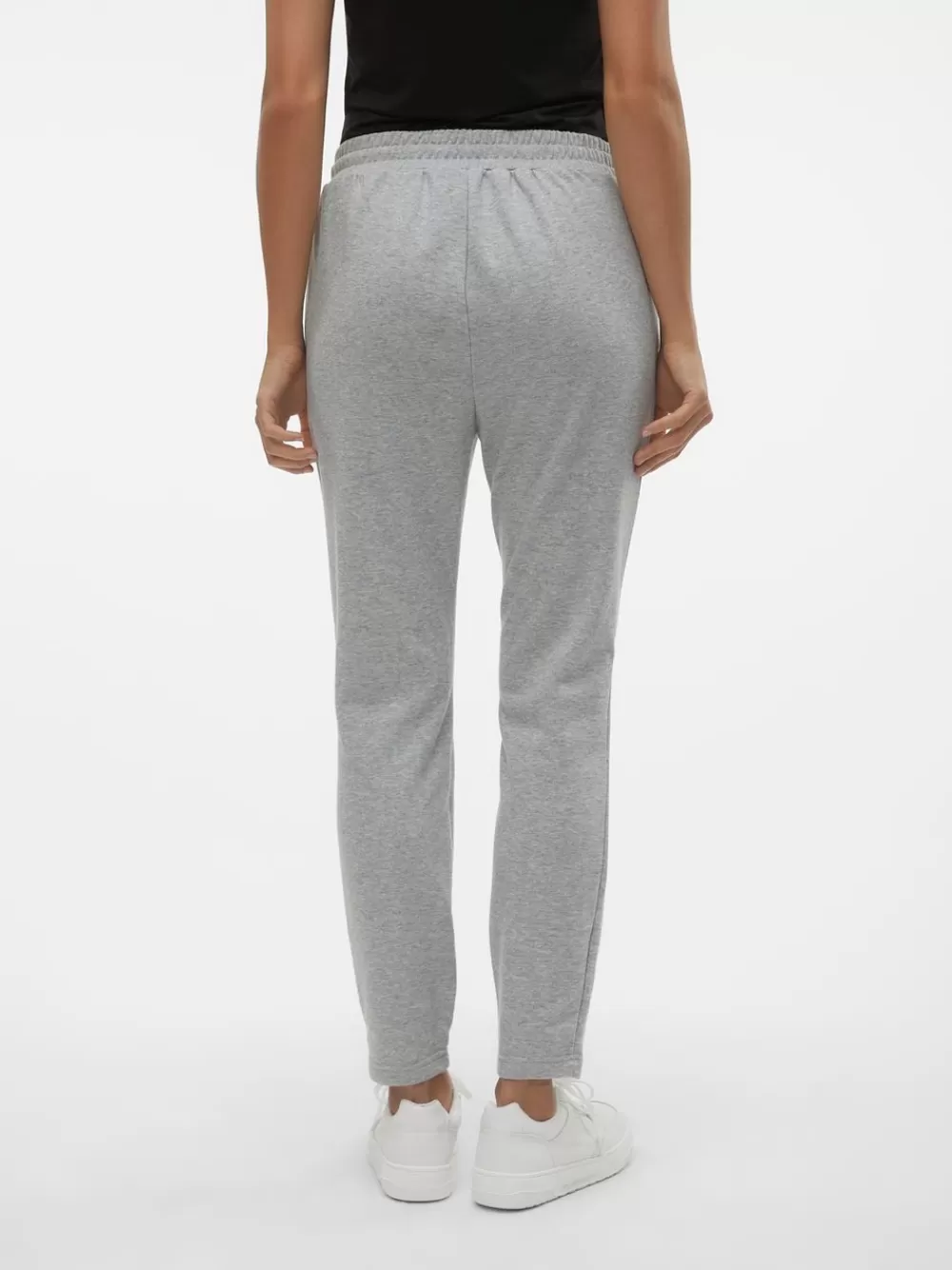 VERO MODA VMSVEA Normaali vyötärö Housut Light Grey Melange Sale