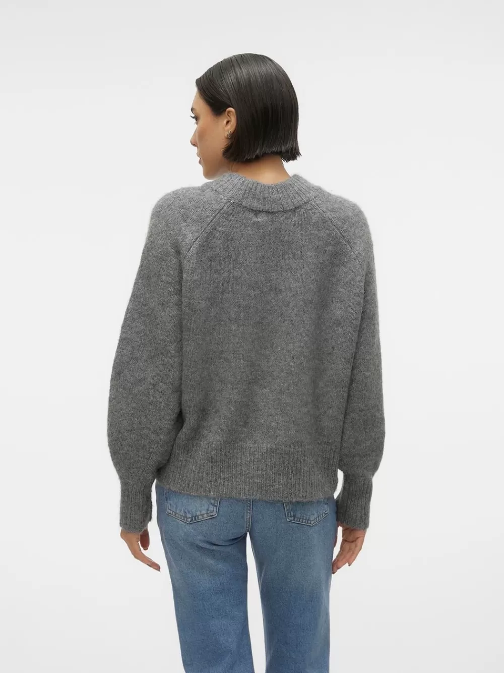 VERO MODA VMTINI Neulepuserot Medium Grey Melange Best Sale