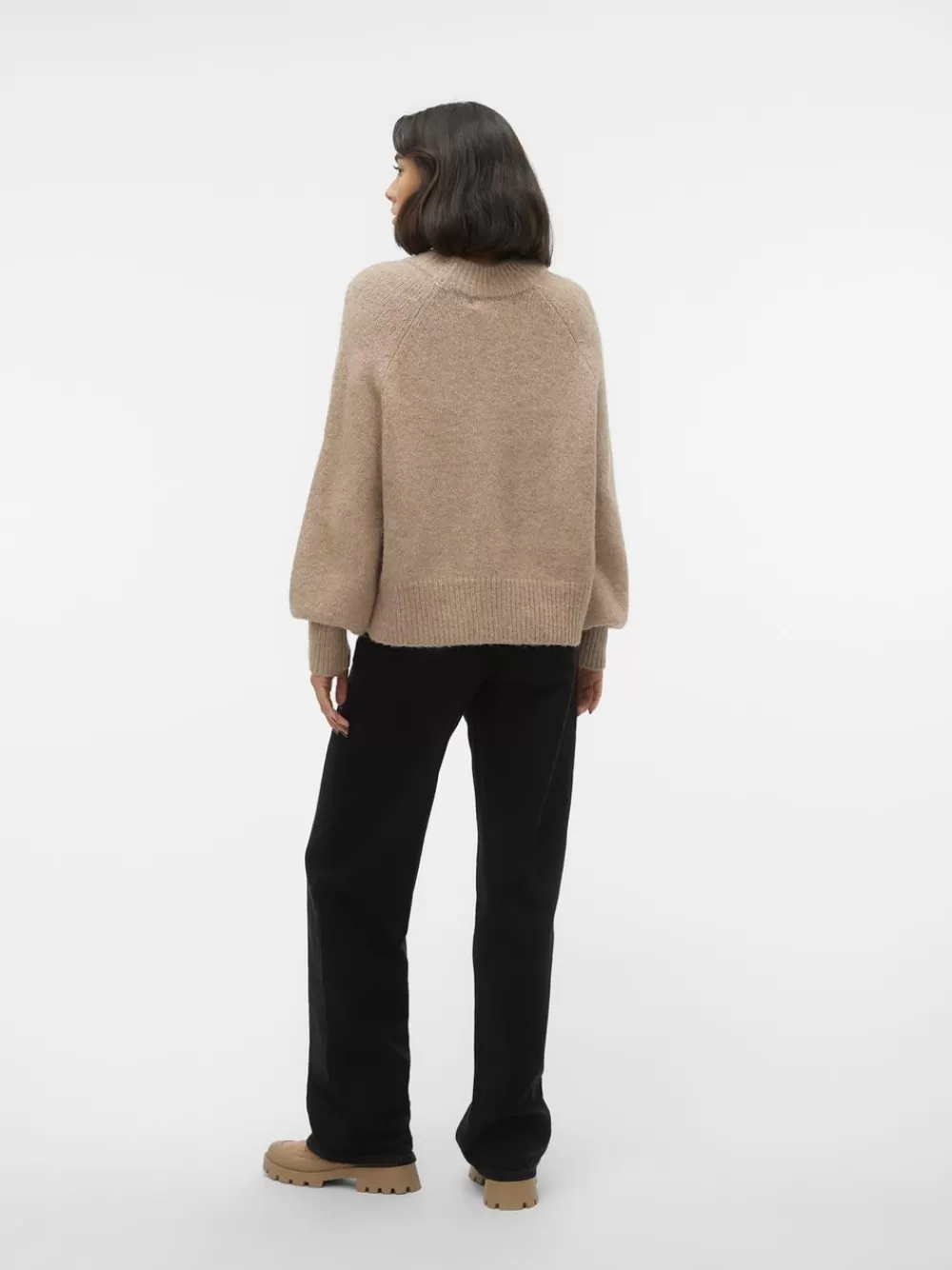 VERO MODA VMTINI Neulepuserot Silver Mink Clearance