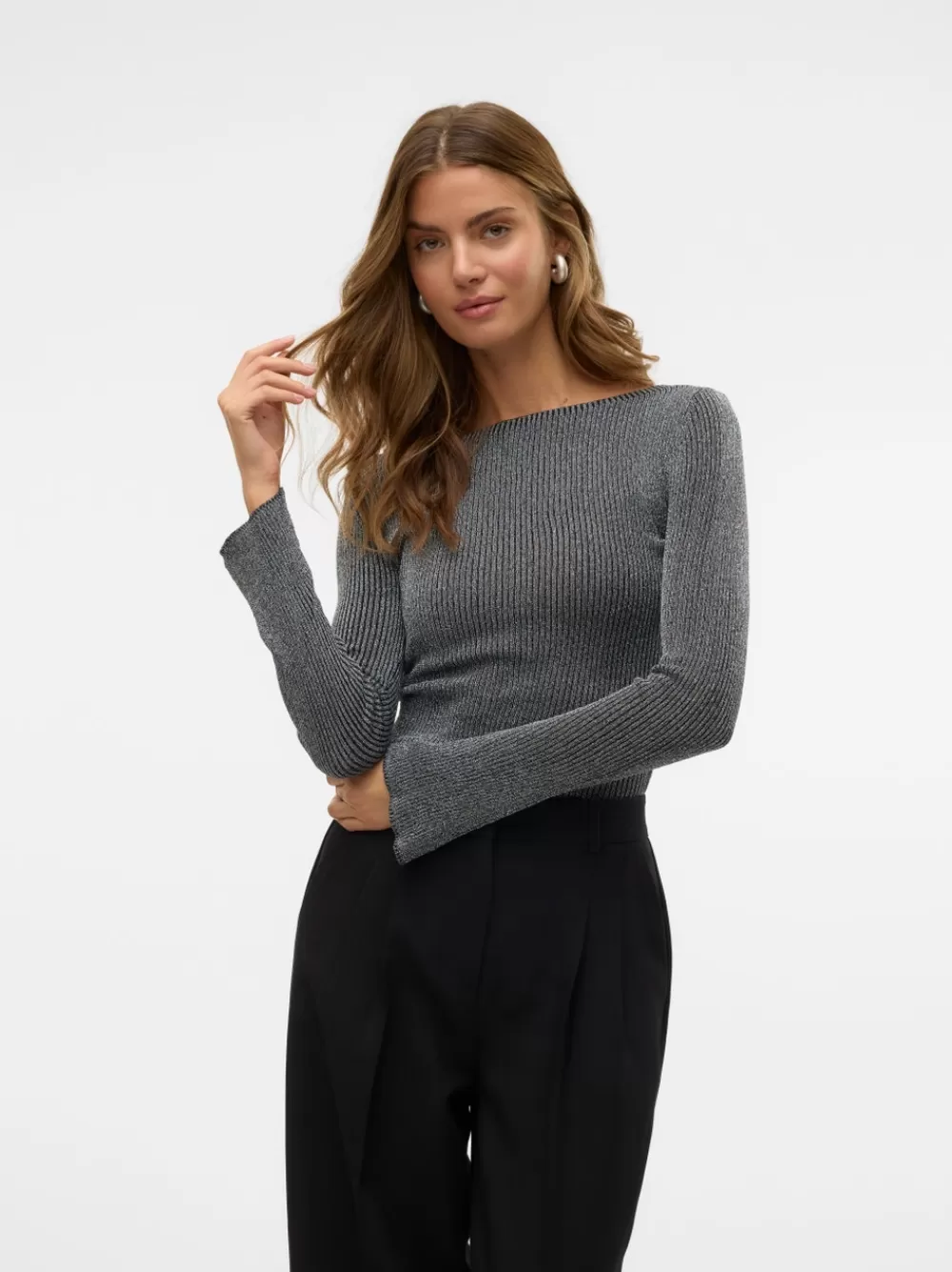 VERO MODA VMVALENTINA Toppi Black Clearance