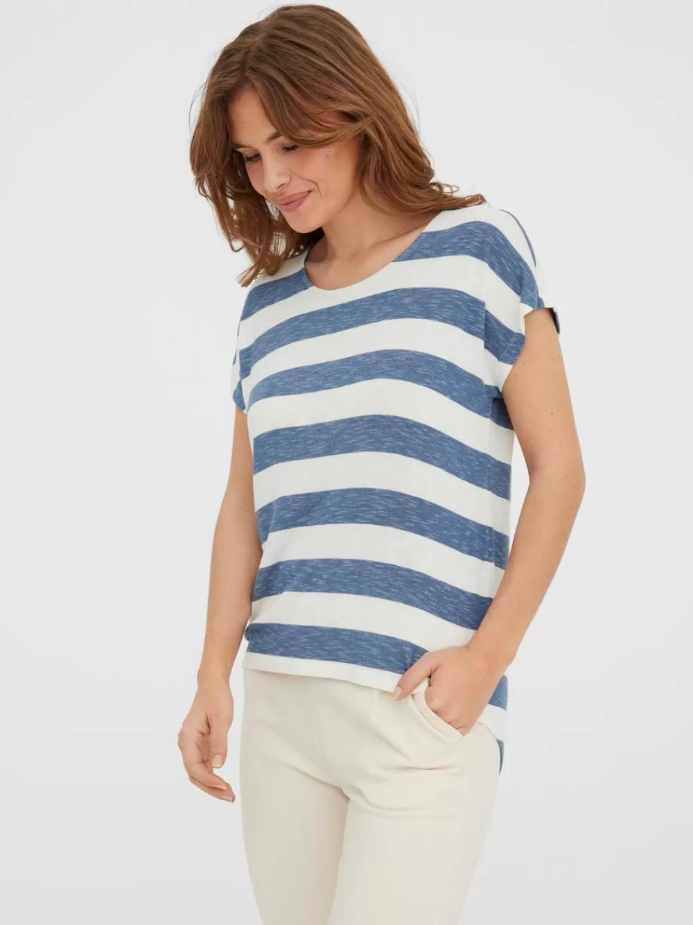 VERO MODA VMWIDE Topit China Blue Hot