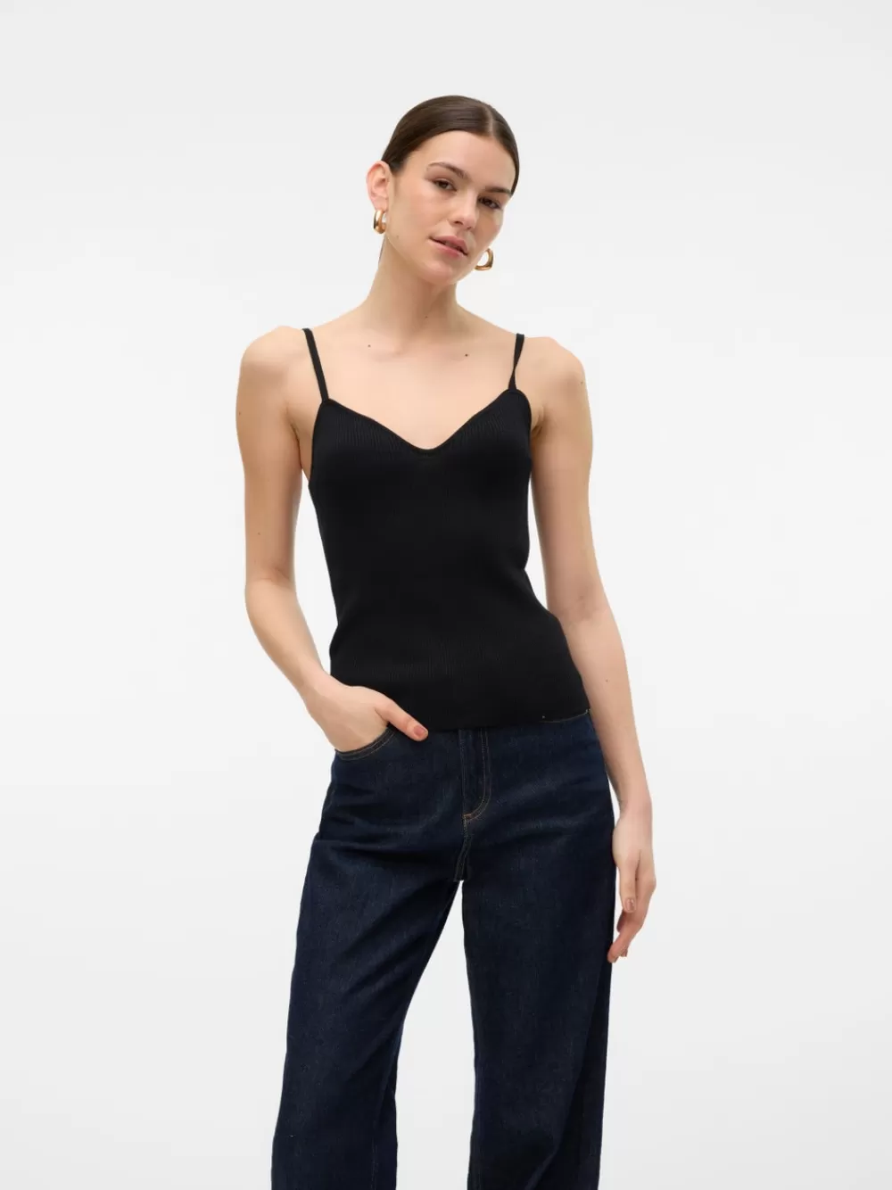 VERO MODA VMWILLOW Neulepuserot Black Cheap