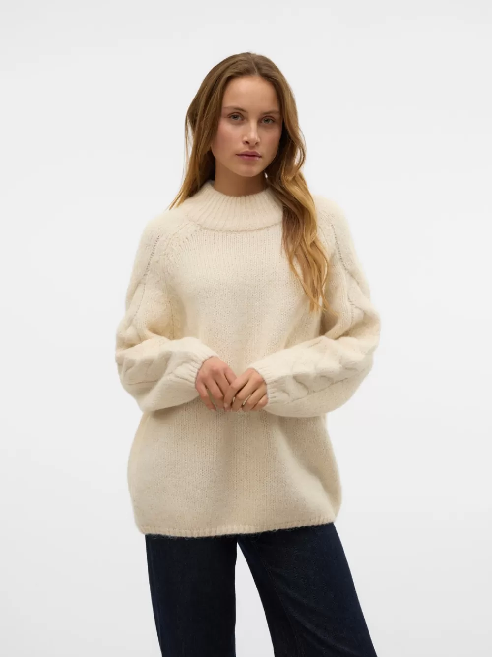 VERO MODA VMZEN Neulepuserot Birch Best Sale