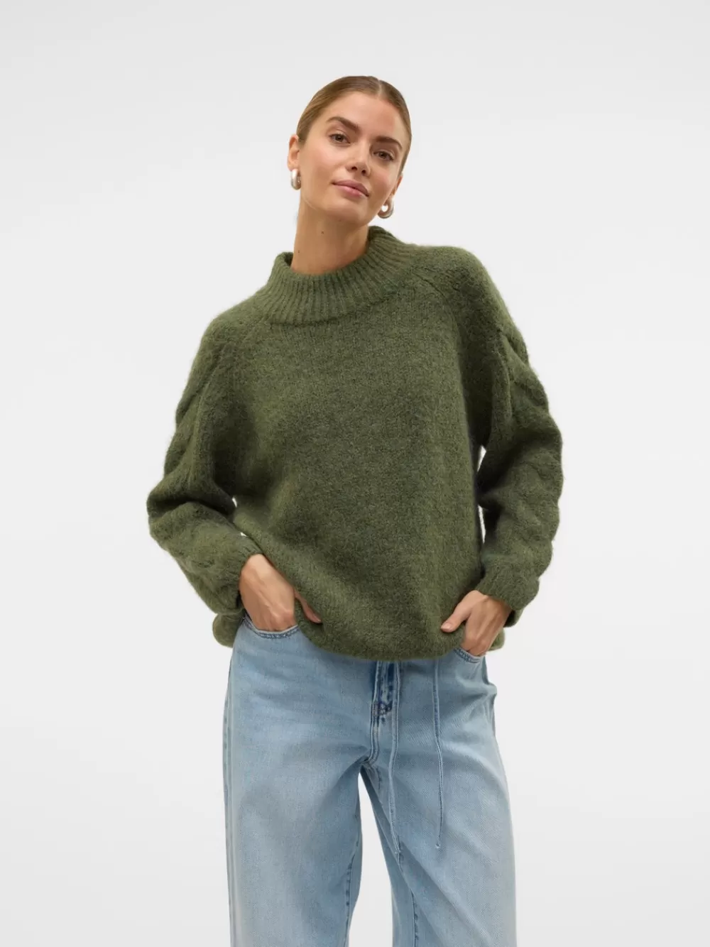 VERO MODA VMZEN Neulepuserot Olivine New