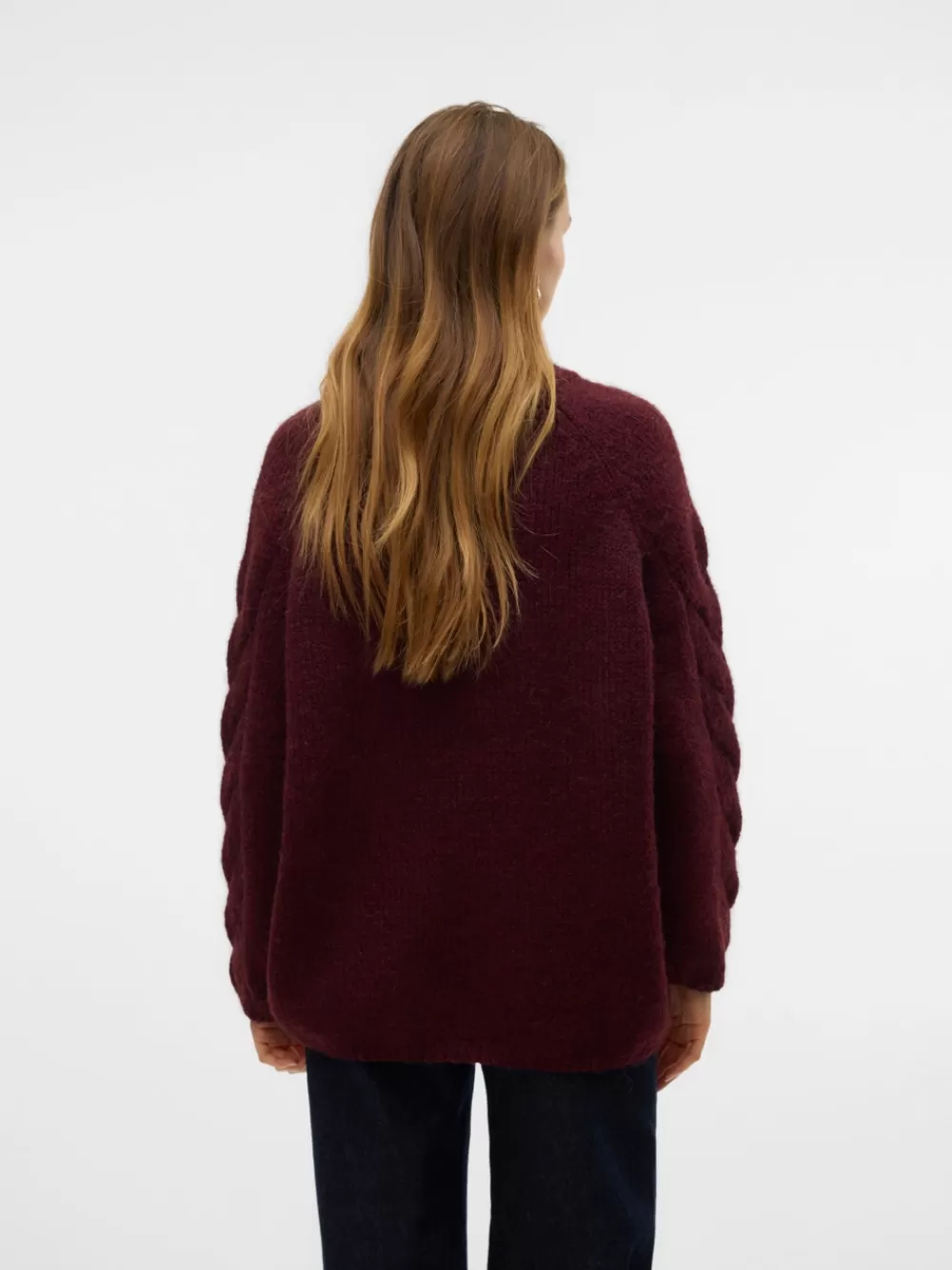 VERO MODA VMZEN Neulepuserot Tawny Port Best Sale