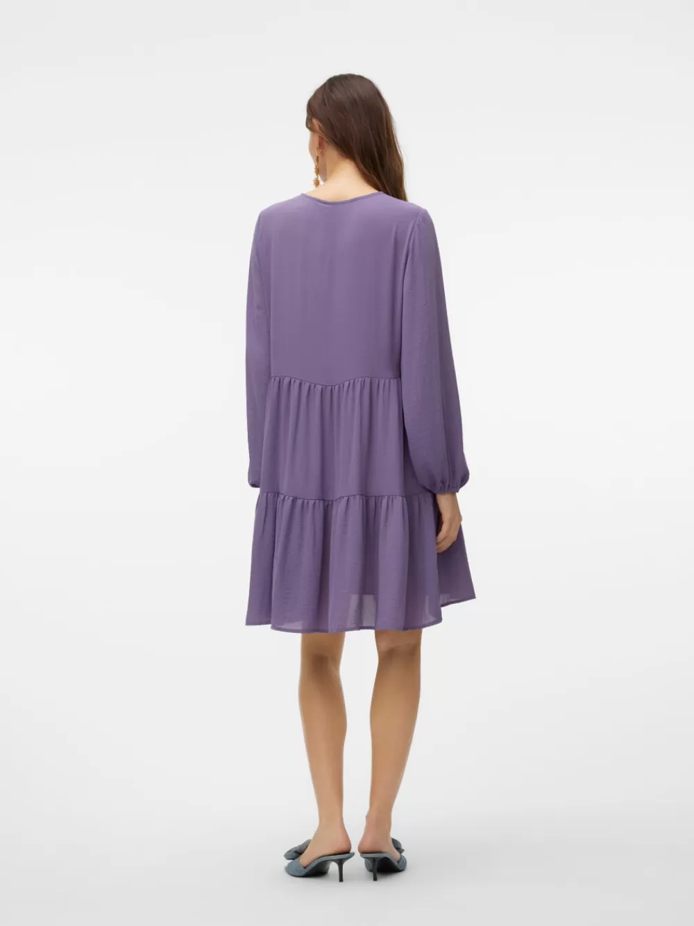 VERO MODA VMZIGGA Lyhyt mekko Mulled Grape Cheap