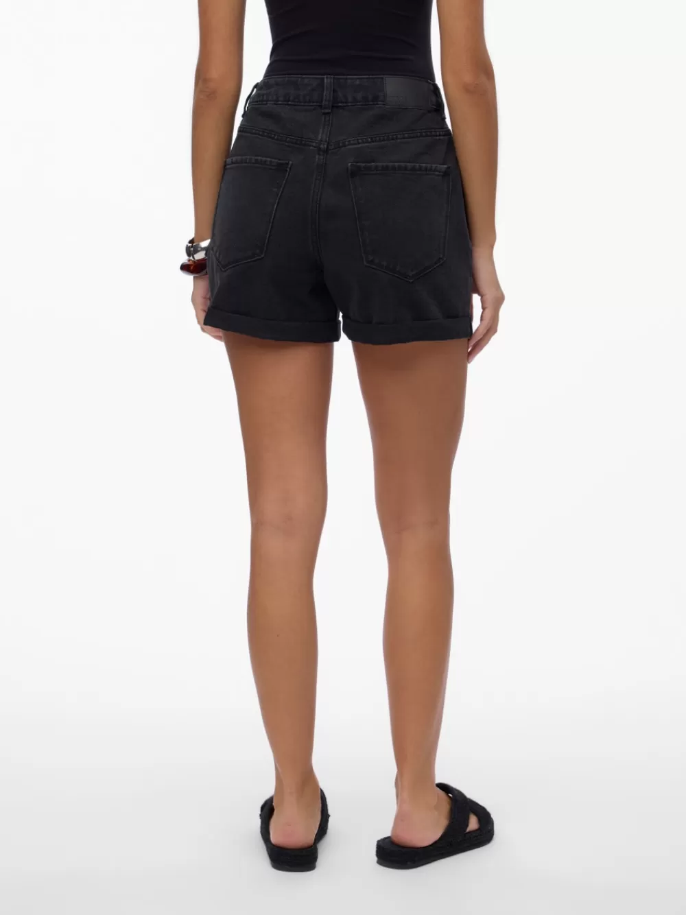 VERO MODA VMZURI Shortsit Black Denim Discount
