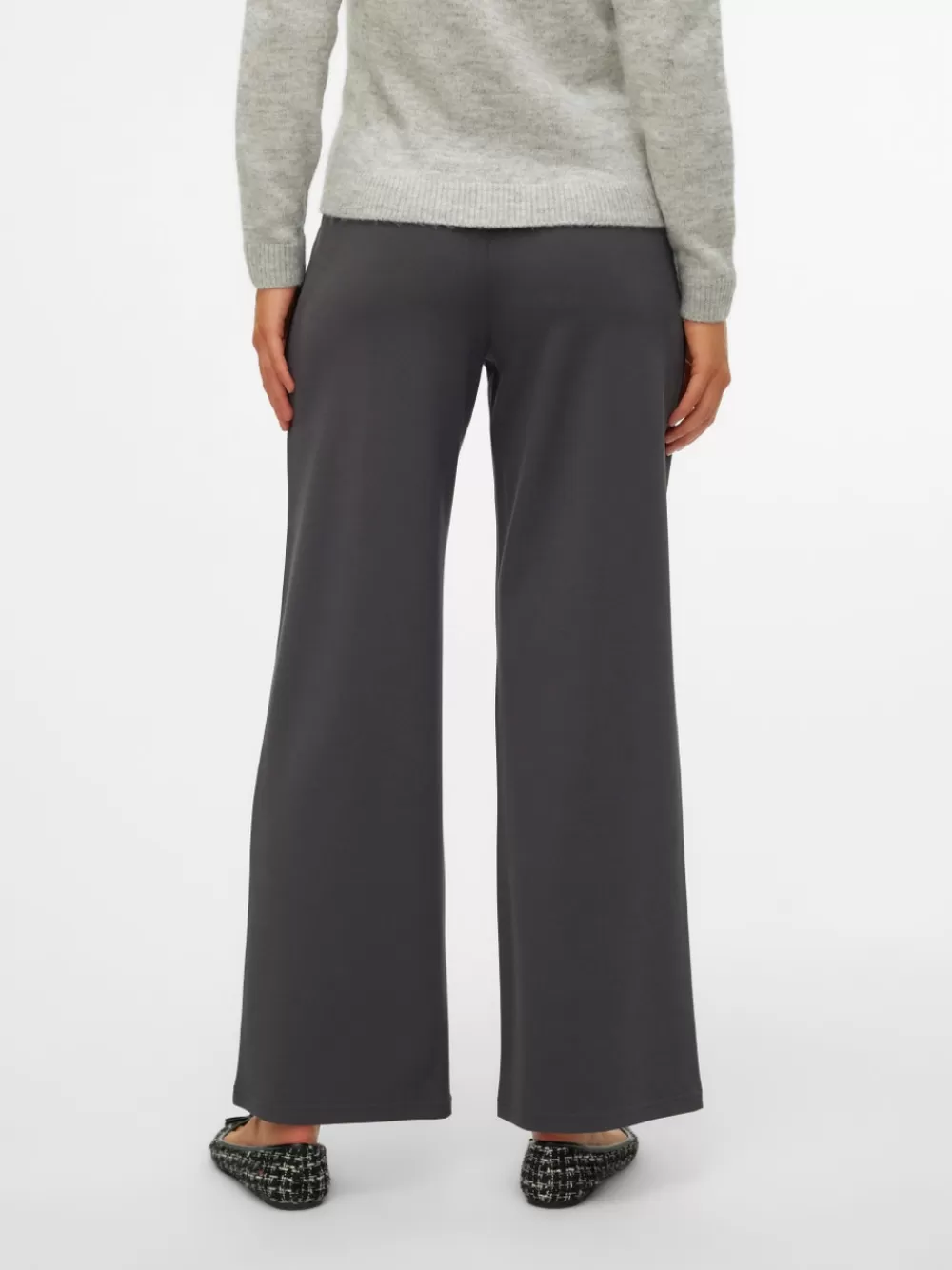 VERO MODA Wide leg fit Housut Grey Pinstripe Online